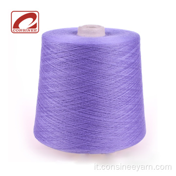 Filati in lana e cashmere a maglia calibro 12 e 14